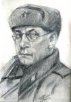 Лячин И.Д.  Автопортрет. 1943